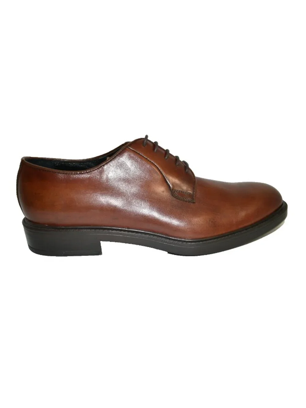 New! To Boot New York Plain Toe Derby Cognac Brown Size 10.5 DD38